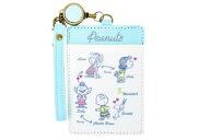 【送料無料】【スヌーピー】【SNOOPY】リール付シングルパスケース【スケッチ】【相関図】【ピーナッツ】…