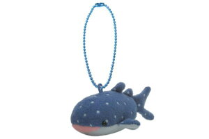 【送料無料】  オリジナル 海中散歩 おともだちマスコットキーホルダージンベエザメ さかな 海の生き物 キーホルダー キーリング チャーム 鍵 ぬいぐるみ 人形 ドール