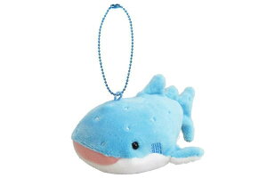 【送料無料】  オリジナル 海中散歩 ふわもこマスコットキーホルダージンベエザメ さかな 海の生き物 キーホルダー キーリング チャーム 鍵 ぬいぐるみ 人形 ドール 雑