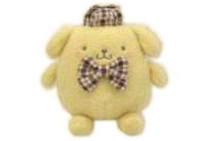 【送料無料】 サンリオキャラクターズ ぬいぐるみS ほわモカチェック ポムポムプリン プリンちゃん ぽむぽむぷりん ポムポム マスコット 人形 ドール おもちゃ 子供 キッ