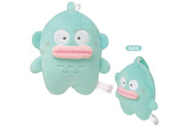 【送料無料】　　サンリオキャラクターズ×もちもちぱんだ　マスコットキーホルダーハンギョドン　はんぎょどん　半魚人　魚人　コラボ　チャーム　キーホルダー　キーリング　人形　ドール　ぬいぐるみ　雑貨　グッズ　かわいい