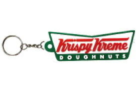 【送料無料】　　アメリカン雑貨　ラバーキーチェーンクリスピー・クリーム・ドーナツ　ドーナツ　アメリカ　キーホルダー　キーリング　チャーム　鍵