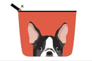 【ワンダフルピース】ポーチ【ラブアイズ】【フレンチ・ブルドッグ】【犬】【動物】【アニマル】【ケース】【小物入れ】【メイク】【化粧】【コスメ】【収納】【雑貨】【グッズ】【か