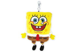 【送料無料】【スポンジボブ】【SpongeBob】ぬいぐるみパスケース【ボブ】【アニメ】【アメリカ】【USA】【アメキャラ】【ケース】【カード入れ】【定期入れ】【通勤】【通学】【雑貨】【グッズ】【かわいい】
