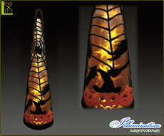 【ハロウィン】LEDクリスタルハロウィンコーンオレンジ【L】【コーン】【クリスマス】【イルミネーション】【電飾】【装飾】【飾り】【パーティ】【イベント】【光】【LED】【モチーフ】【かわいい】ハロウィンイルミネーションも大人気素敵なパーティになっちゃいます