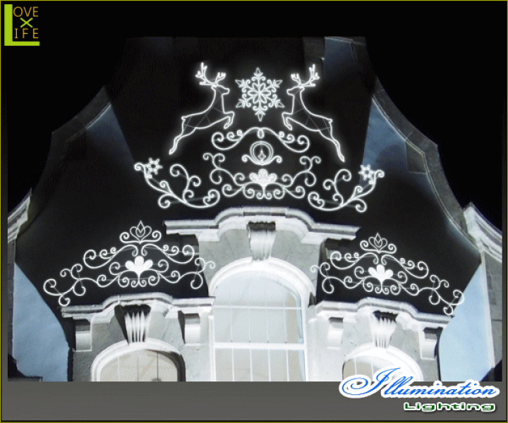 楽天市場】【イルミネーション】ジャンピングトナカイ【S】【トナカイ