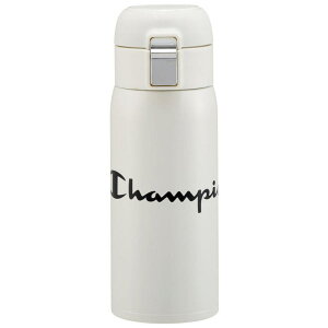 【チャンピオン】【Champion】ワンタッチマグボトル【350ml】【ホワイト】【白】【メーカー】【ブランド】【水筒】【すいとう】【マグ】【ボトル】【遠足】【アウトドア】【子供】【キッズ