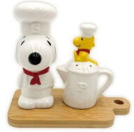 スヌーピー　SNOOPY　ソルトアンドペッパーセットシェフ　ウッドストック　ピーナッツ　すぬーぴー　ケー…