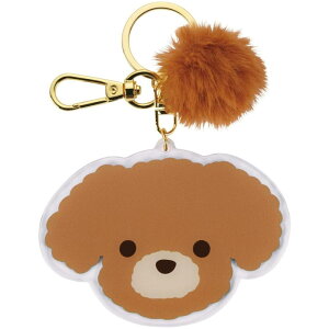 【送料無料】 オリジナル Pompon's ダイカットアクリルキーホルダーイヌ 動物 アニマル キーホルダー  キーリング チャーム 鍵 雑貨 グッズ かわいい