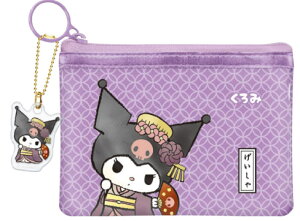 【送料無料】 サンリオキャラクターズ 日本のお仕事シリーズ ミニクリアポーチ芸者 クロミ くろみ ポーチ ケース 小物入れ メイク 化粧 コスメ 収納 雑貨 グッズ かわ