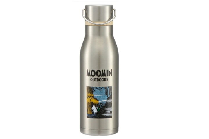 楽天市場】ムーミン Moomin リングハンドル付ステンレスボトル600ml 