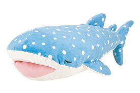 オリジナル　かむかむズ　抱きまくらM　じんべえさん　ジンベエザメ　サメ　生き物　抱き枕　抱きまくら　寝具　クッション　インテリア　雑貨　グッズ　かわいい