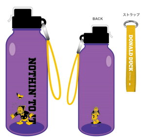【送料無料】 ディズニーキャラクター ドリンクボトルL パープル 紫 ドナルドダック ディズニー 映画 アニメ ボトル 水筒 マグ 遠足  アウトドア 雑貨 グッズ かわい