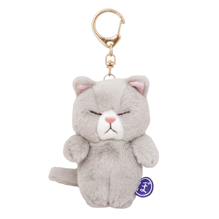楽天市場】【ぼうみたいなねこ】マスコット【ねずぼう】【ねずみ色  