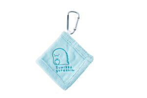 すみっコぐらし クリーナータオルS スタンダード すみっこぐらし サンエックス ゆるキャラ フック付き カラビナ タオル たおる ゴルフ用品 雑貨 グッズ かわいい