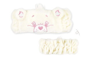 ケアベア CAREBEARS ヘアバンドスパークルハートベア 動物 アニマル 髪留め バンド ヘアバン お風呂 洗顔 メイク コスメ 雑貨 グッズ かわいい