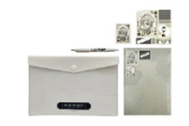 【送料無料】　　文豪ストレイドッグス　文豪具セット中島敦　なかじまあつし　文スト　アニメ　推し　推し活　ボールペン　クリアポーチ　スクエアメモ　ステッカー　ノート　文豪具　学校　勉強　雑貨　グッズ　かわいい