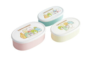 【送料無料】 【日本製】 すみっコぐらし 抗菌シール容器3Pセットもぐらのおうち すみっこぐらし サンエックス ケース ボックス 弁当箱 保存容器 食器 食事 キッチン ラ