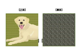 ワンダフルピース　クッションライフ　ラブラドール・レトリーバー　犬　動物　アニマル　クッション　くっしょん　インテリア　雑貨　グッズ　かわいい