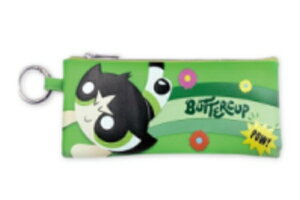 パワーパフガールズ シリコン風ペンポーチバターカップ パワパフ アニメ アメキャラ ポーチ ケース ペン入れ 筆箱 収納 文房具 学校 勉強 雑貨 グッズ かわいい