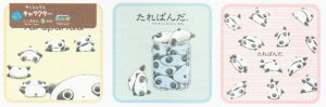 【送料無料】 たれぱんだ ミニタオル3PセットA パンダ 動物 アニマル タオル ハンドタオル ハンカチ 子供 キッズ 3枚入り 3枚組 雑貨 グッズ かわいい
