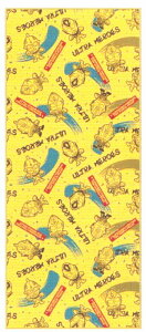 【送料無料】 ウルトラマン ウルトラヒーローズ 三重ガーゼタオルてぬぐいイエロー 黄色 タオル たおる フェイスタオル 風呂 海 プール 子供 キッズ 雑貨 グッズ かわ