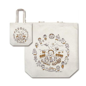 【送料無料】　日本製　コジコジ　COJI-COJI　帆布トートバッグ音楽会　きみとぼく　さくらももこ　テレビ　アニメ　漫画　かばん　カバン　鞄　収納　お出かけ　アウトドア　雑貨　グッズ　かわいい