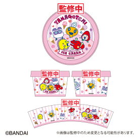 たまごっち　カップアイス型小物入れピンク　ゲーム　ボックス　ケース　インテリア　雑貨　グッズ　かわいい