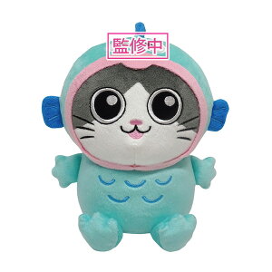 【送料無料】 ねこに転生したおじさん×サンリオキャラクターズ ぬいぐるみプンちゃん ハンギョドン コラボ 人形 ドール マスコット おもちゃ インテリア 子供 キッズ 雑