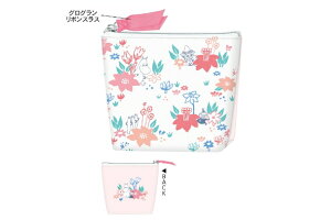 【送料無料】 ムーミン Moomin ポーチはなとかくれんぼ ミイ リトルミイ アニメ 絵本 キャラクター ケース 小物入れ 収納 メイク 化粧 コスメ 雑貨 グッズ かわいい