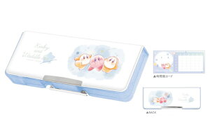 星のカービィ 両面開きペンケースブルー 青 STARRY DREAM カービィ ゲーム ゲームキャラ カービー 任天堂 ポーチ ケース ペン入れ 筆箱 収納 文房具 学校 勉強  雑貨 グ