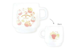 すみっコぐらし ミルキープラカップ喫茶すみっコでいちごフェア すみっこぐらし サンエックス ゆるキャラ マグ コップ カップ 食事 食器 キッチン 子供 キッズ 雑貨 グ