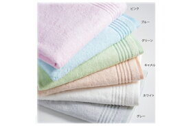 【送料無料】　【日本製】　泉州タオル　フェイスタオル1Pピンク　細糸の泉　SAITO no IZUMI　無地　たおる　お風呂　海　プール　スポーツ　アウトドア　1枚入り　雑貨　グッズ　かわいい