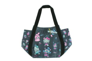 【送料無料】 サンリオキャラクターズ プリントバルーンバッグミックス ハローキティ マイメロディ クロミ シナモロール かばん カバン 鞄 トート 収納 お出かけ アウト