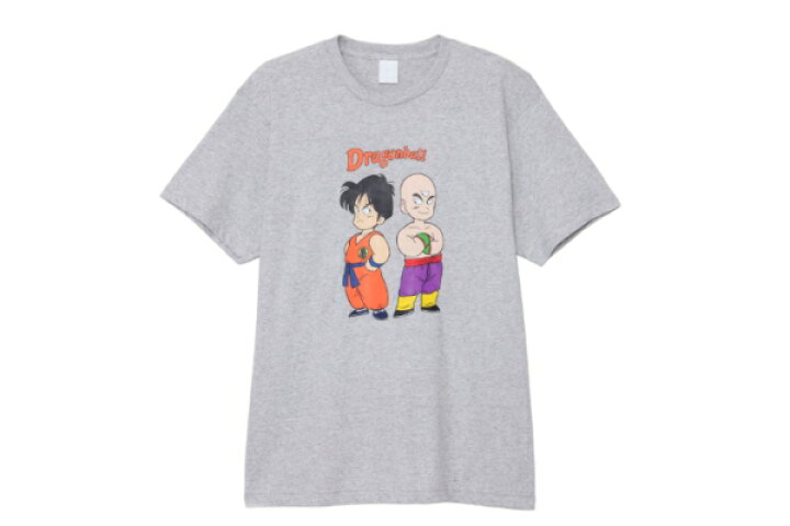 楽天市場】ドラゴンボール TシャツXL グレー ヤムチャと天津飯 アニメ 