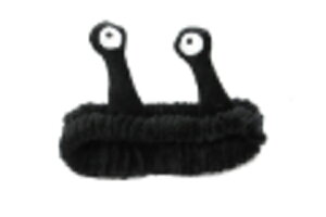 【送料無料】 オリジナル ヘアバンドブラック 黒 エイリアン バンド ヘアバン 髪留め お風呂 洗顔 メイク 雑貨 グッズ かわいい