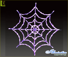 【ハロウィン】クモの巣【L】【クモ】【スパイダー】【クリスマス】【イルミネーション】【電飾】【装飾】【飾り】【パーティ】【イベント】【光】【LED】【モチーフ】【かわいい】