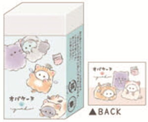 【日本製】 オリジナル オバケーヌ まとまるくん消しゴムセット 【10個セット】 なりきり けしごむ 消しごむ 文房具 学校 勉強 雑貨 グッズ かわいい