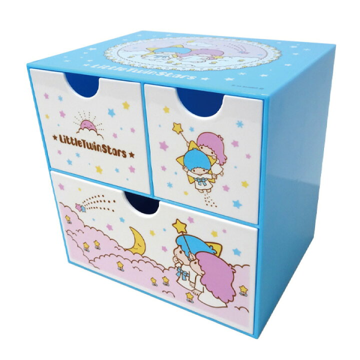 楽天市場】サンリオキャラクターズ キャラチェストリトルツイン 