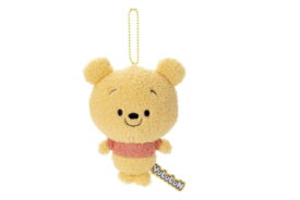 【送料無料】　ディズニーキャラクター　YULULUNシリーズ　ボールチェーンマスコットくまのプーさん　映画　アニメ　キーホルダー　キーリング　チャーム　鍵　人形　ドール　ぬいぐるみ　雑貨　グッズ　かわいい
