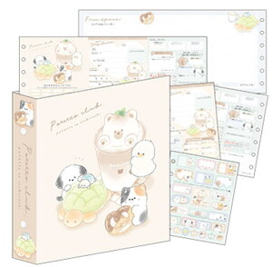 オリジナル プロフィールBOOKぽてっとクラブ 動物 アニマル プロフィール帳 文房具 学校 雑貨 グッズ かわいい