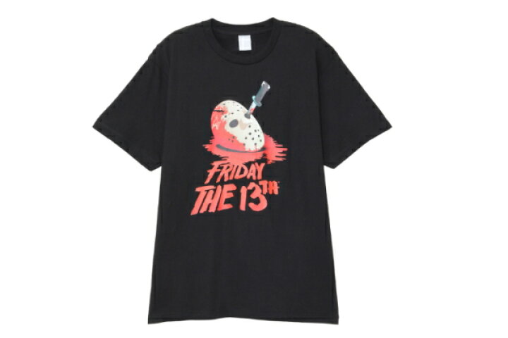 楽天市場】13日の金曜日 TシャツL マスク ジェイソン ホラー映画 服 