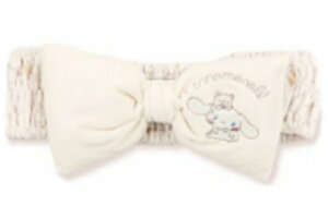 サンリオキャラクターズ のんびりナチュラルシリーズ ヘアバンドベージュ 茶 シナモロール シナモン 髪留め バンド ヘアバン お風呂 洗顔 メイク コスメ 雑貨 グッズ