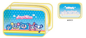 エンジェルブルー クリアボックスペンケースレインボー ナカムラくん ポーチ ペン入れ 筆箱 収納 文房具 学校 勉強 雑貨 グッズ かわいい
