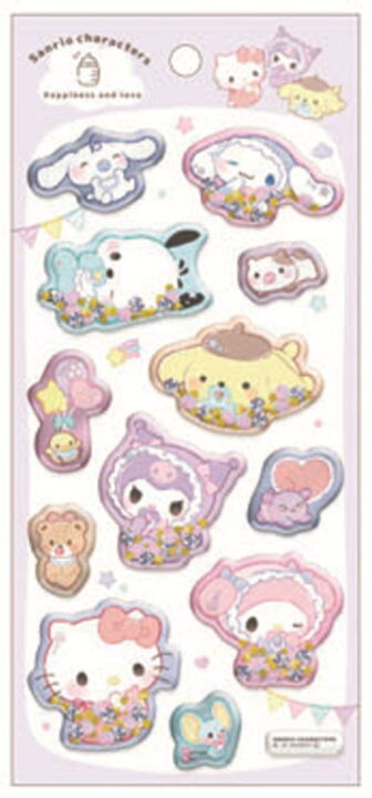 Qoo10] シャカシャカシール 香り付き デコレーシ シャカシャカシール