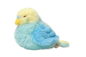 オリジナル くるりんぽてっとり ぬいぐるみレインボー インコ 鳥 動物 アニマル マスコット 人形 ドール おもちゃ 子供 キッズ インテリア 雑貨 グッズ かわいい