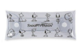 【送料無料】　　スヌーピー　SNOOPY　クリアマルチケーススリムスヌーピーとファーロン　ウッドストック　ピーナッツ　ポーチ　小物入れ　ペン入れ　筆箱　収納　文房具　学校　勉強　雑貨　グッズ　かわいい
