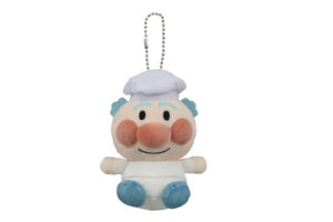 それいけ!アンパンマン もちふわマシュマロマスコットキーホルダージャムおじさん アニメ 映画 キーリング チャーム 鍵 ぬいぐるみ 人形 ドール 雑貨 グッズ かわいい