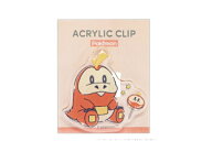 【送料無料】　　ポケットモンスター　ダイカットアクリルクリップホゲータ　ポケモン　ゲーム　アニメ　…