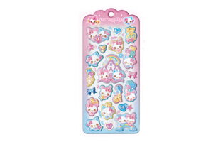 セット商品 10枚入り オリジナル ドロップジェリーシールまじかるみゅーちゃん 平成メモリー シール ステッカー デコ 文房具 雑貨 グッズ かわいい